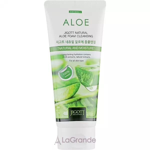 Jigott Natural Aloe Foam Cleansing ����������� ���� � ���������� ����