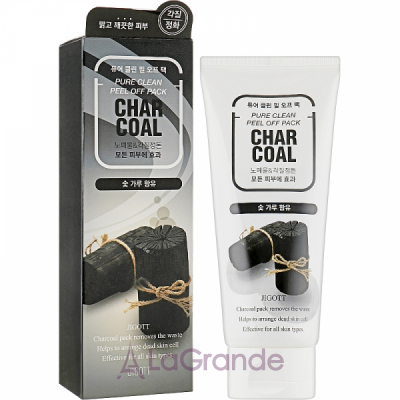 Jigott Charcoal Pure Clean Peel Off Pack -   
