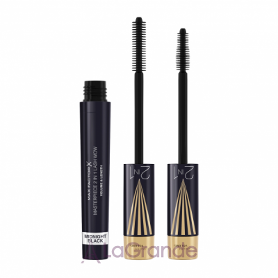 Max Factor Masterpiece 2 In 1 Lash WOW Midnight Black   