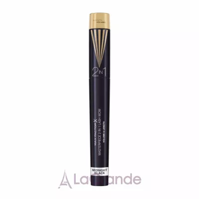 Max Factor Masterpiece 2 In 1 Lash WOW Midnight Black   