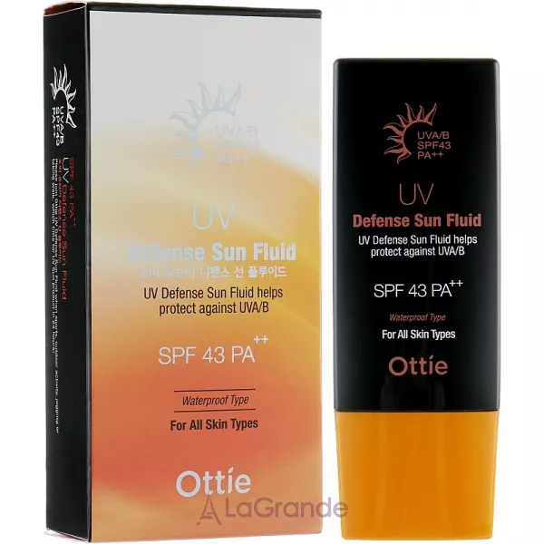 Ottie UV Defense Sun Fluid SPF43 / PA++ ����������� �������������� ����� ��� ���� � ����
