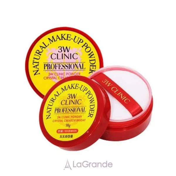 3W Clinic Natural Make Up Powder ����� ����������� ����������