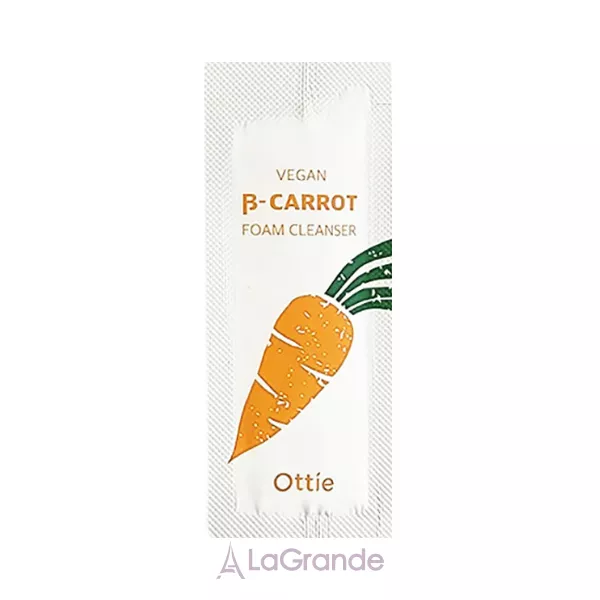 Ottie Vegan Beta-Carrot Foam Cleanser ��������� �����-����� �� ������ ������������ ������� (�������)