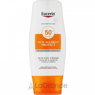 Eucerin Sun Allergy Protection Sun Creme-Gel SPF50+  -     - SPF 50  ,    㳿