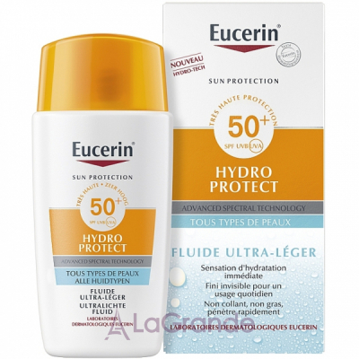 Eucerin Sun Hydro Protect Ultra-Light Fluid SPF50+  