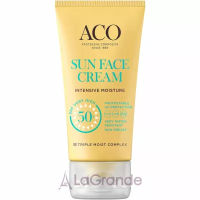 ACO Sun Face Cream Intensive Moisture SPF50+     