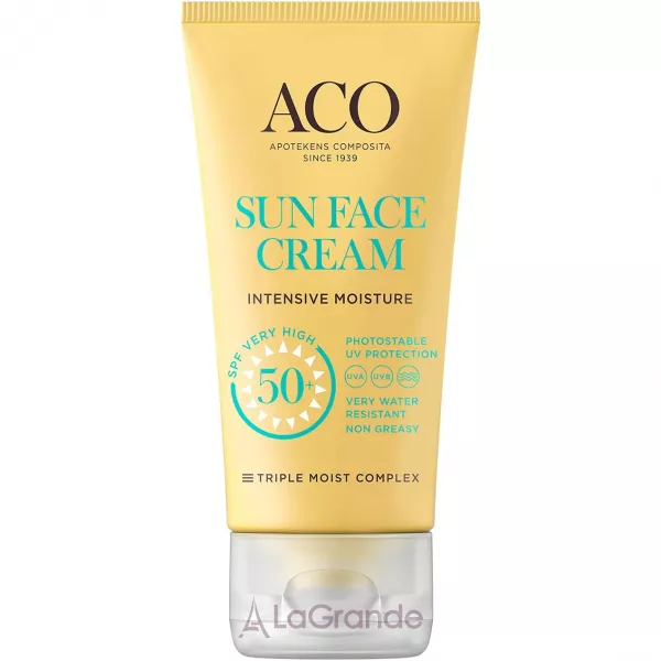 ACO Sun Face Cream Intensive Moisture SPF50+ �������������� ���� ��� �������������� ����