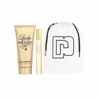 Paco Rabanne Lady Million ����� (��������������� ���� 10 �� + ������ ��� ���� 100 �� + �������)