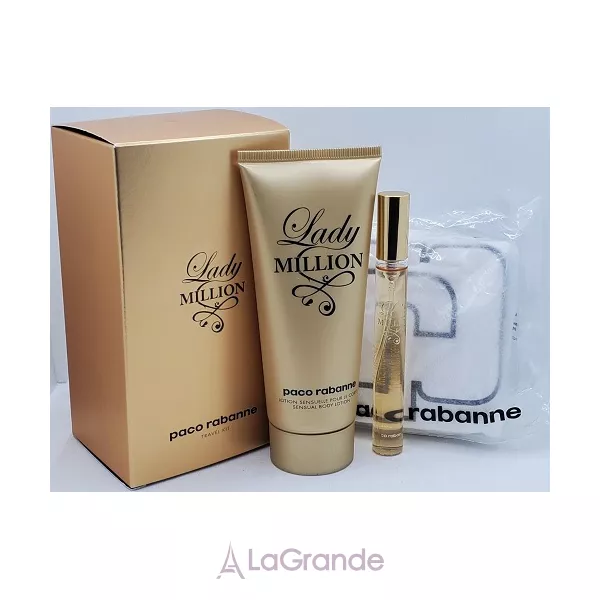 Paco Rabanne Lady Million ���� (�������������� ���� 10 �� + ������� ��� ��� 100 �� + ������)