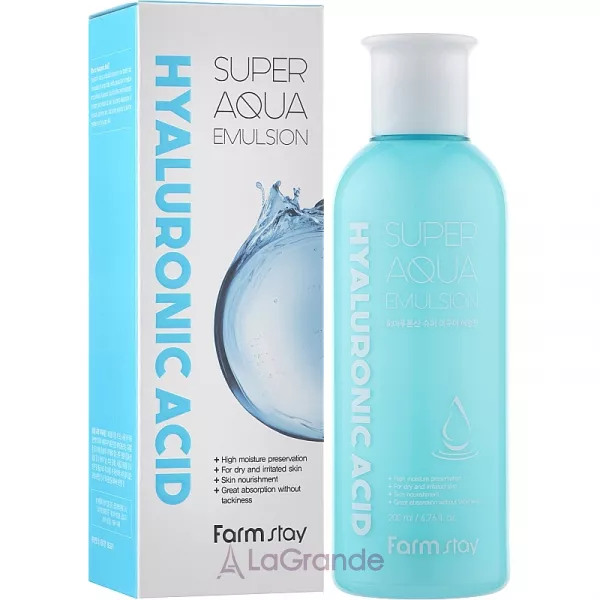 FarmStay Hyaluronic Acid Super Aqua Emulsion ������� ������������������ � ����������� ��������