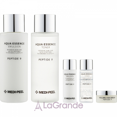 Medi-Peel Peptide 9 Skin Care Special Set    (toner/250ml+30ml + emulsion/250ml+30ml + cr/10g)