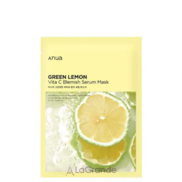 Anua Green Lemon Vita C Blemish Serum Mask ����������� �������� ����� � ��������� C
