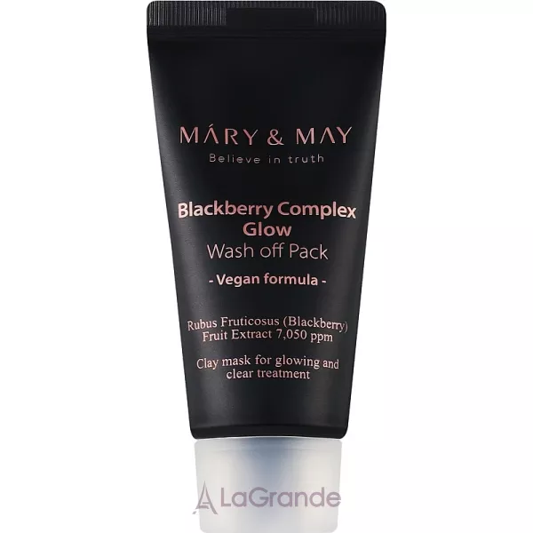Mary & May Blackberry Complex Glow Wash Off Mask ��������������� �������� ����� ��� ���� � ��������