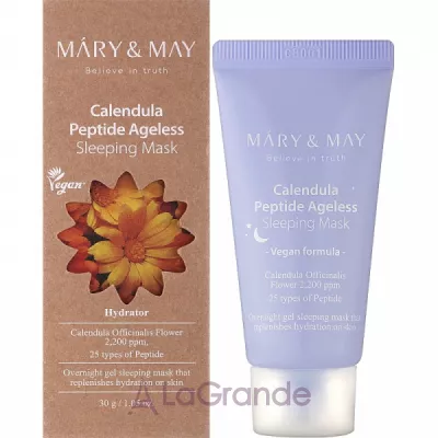 Mary & May Calendula Peptide Ageless Sleeping Mask     