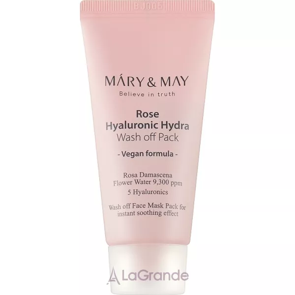 Mary & May Rose Hyaluronic Hydra Wash Off Pack ��������� ����� � ���������� ���� � ������������ ��������