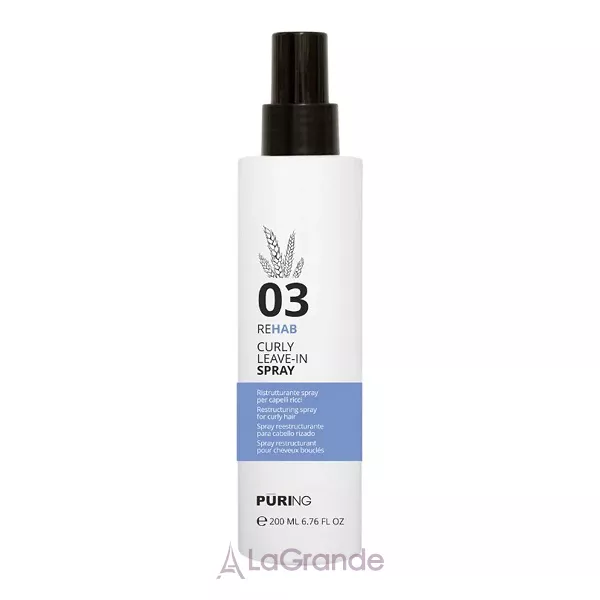 Puring 03 Rehab Curly Leave-In Spray �����������-����� ��������� ��� ���������� �������
