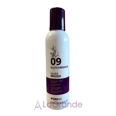 Puring 09 Blonderesolve Silver Mousse       