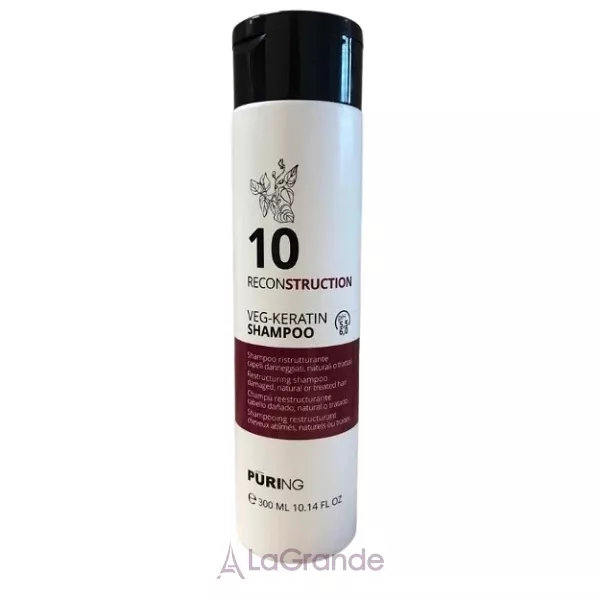 Puring 10 Reconstructoin Veg-Keratin Shampoo ������� ��� ������� �������������� � ��������� ���������