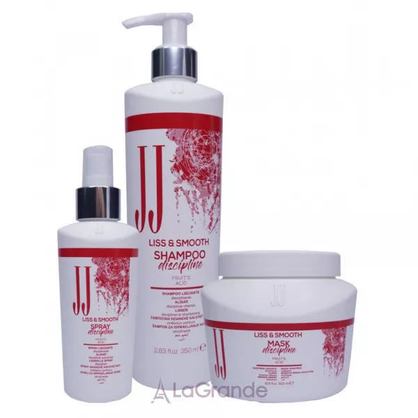 JJ'S Liss & Smooth Kit ����� ��� ����� ������ ���������� (������� 350�� + ����� 500�� + ����� 150��)