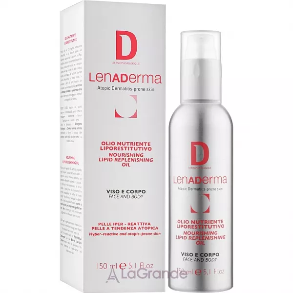 Dermophisiologique Lenaderma Nourishing Lipid Replenishing Oil ����������������������� ����������� ����� ��� ���� � ����