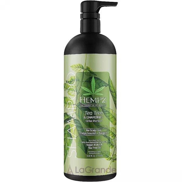 Hempz Daily Tree & Chamomile Shampoo Set With Vegan Biotin For Scalp Care ������� �� ������ �������, ��������, ���������� ������� ��� ������� �� ����� ������