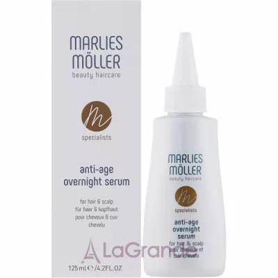 Marlies Moller Specialists Anti-Age Overnight Serum For Hair & Scalp ͳ       