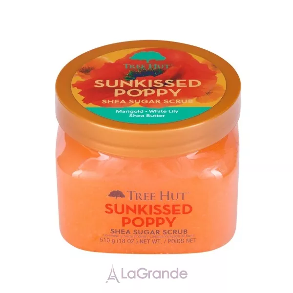 Tree Hut Sunkissed Poppy Shea Sugar Scrub �������� ����� ��� ��� � �������� ������ � ����