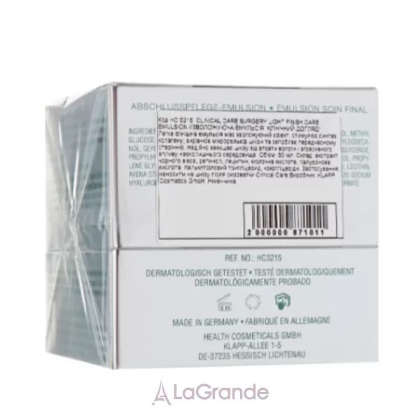 Klapp Clinical Care Surgery Light ������������� ������� 