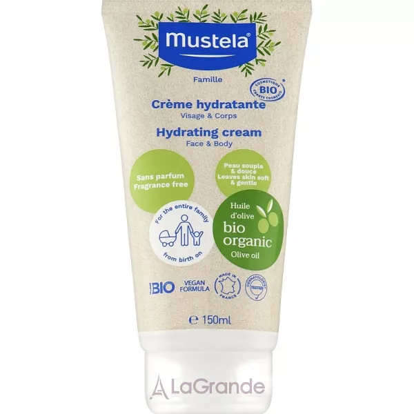 Mustela Famille Hydrating Cream for Face & Body ����������� ���� � ��������� ������ � ����