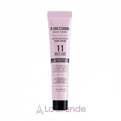 W.Dressroom Moisturizing Perfume Hand Cream No.11 White Soap     ()