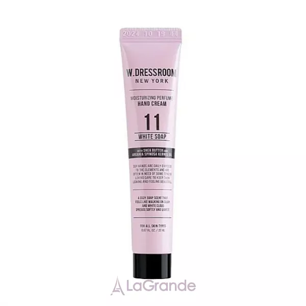 W.Dressroom Moisturizing Perfume Hand Cream No.11 White Soap ��������������� ���� ��� ��� (����)