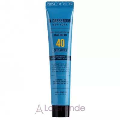 W.Dressroom Moisturizing Perfume Hand Cream No.40 Chic Amber     ()