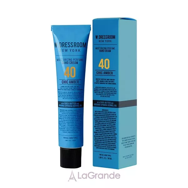 W.Dressroom Moisturizing Perfume Hand Cream No.40 Chic Amber ��������������� ���� ��� ��� (����)