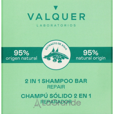 Valquer 2 In 1 Shampoo Bar Repair  -, 