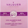 Valquer 2 In 1 Shampoo Bar Onion  -     