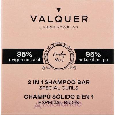 Valquer 2 In 1 Shampoo Bar Special Curls  -   
