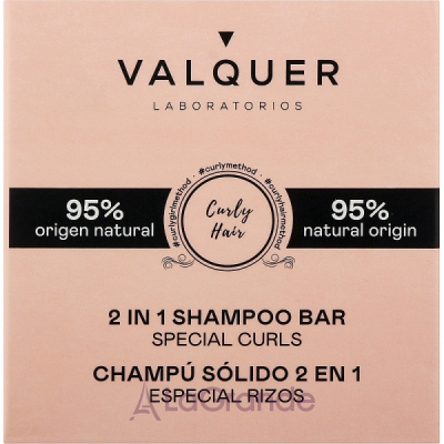 Valquer 2 In 1 Shampoo Bar Special Curls  -  ' 