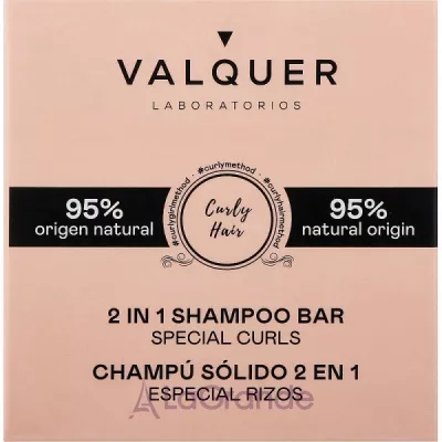 Valquer 2 In 1 Shampoo Bar Special Curls  -  ' 