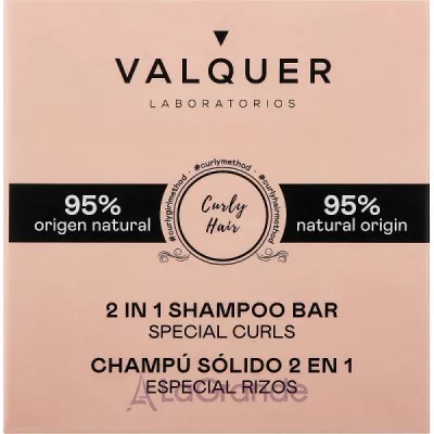 Valquer 2 In 1 Shampoo Bar Special Curls  -   