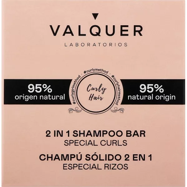 Valquer 2 In 1 Shampoo Bar Special Curls ������� �������-����������� ��� �'������ �������
