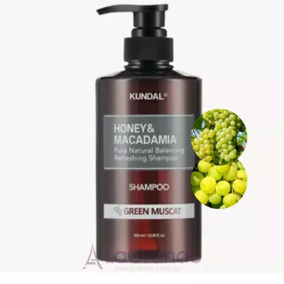 Kundal  Honey & Macadamia Nature Shampoo Green Muscat   