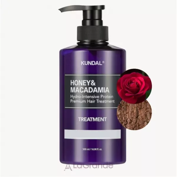 Kundal Honey & Macadamia Protein Hair Treatment Rose Wood ����������� ��� ����� 