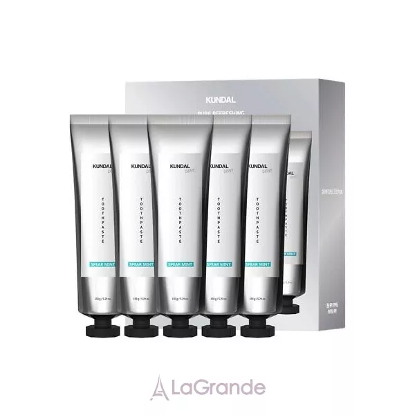 Kundal Pure Refreshing Whitening Toothpaste Spear Mint ���������� ������������ ������ ����� � �����