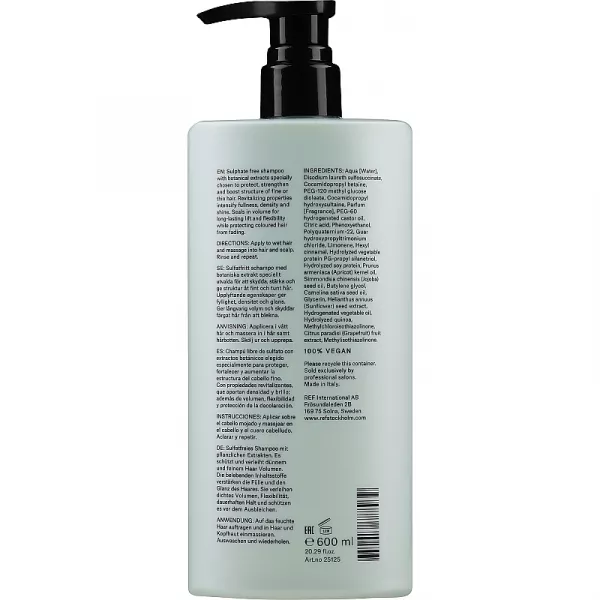 REF Weightless Volume Shampoo ������� ��� ������ �����, pH 5,5