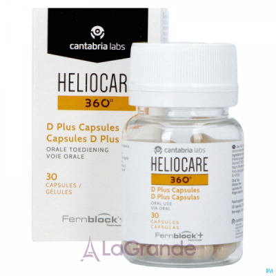 Cantabria Labs Heliocare 360 D Plus Capsules    