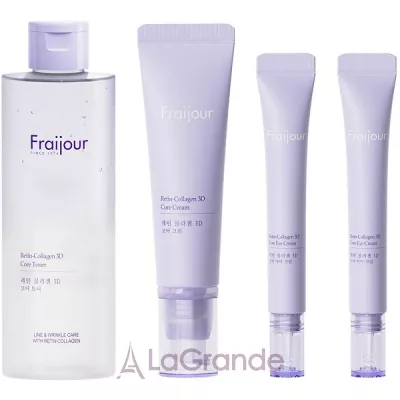 Fraijour Retin-Collagen 3D Core Gift Set  (        250  +          50  +           15 (2)  +   + )