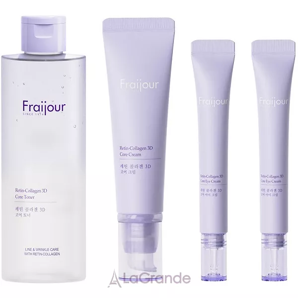 Fraijour Retin-Collagen 3D Core Gift Set ����� (������������� ����� ��� ���� � ���������� � ��������� 250 �� +  ������������� ���� ��� ���� � ���������� � ��������� 50 �� + ������������� ���� ��� ������� ������ ���� � ���������� � ��������� 15 ��(2��)  + ���������� ����� + �������)