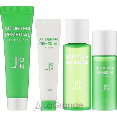 J:on AC Derma Remedial Mini Set  (ó    55  + ϳ   30  +    30  +    10 )