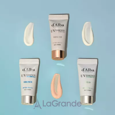 D'Alba Vegan 3-Piece Sun Cream Kit   