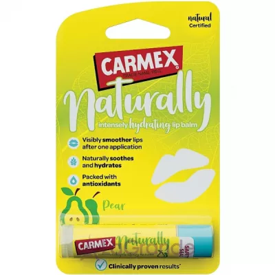 Carmex Naturally Lip Balm Pear    